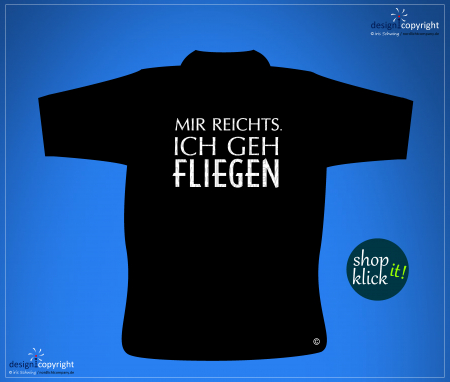 nc32_mir reichts ich geh fliegen T-Shirt Hangar branding aviation Luftfahrt